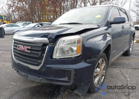 2017 GMC Terrain Sle-1 из США, поврежденный, VIN 2GKALMEK9H6329994